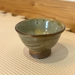 人間国宝 金城次郎 魚文ぐい呑2の画像