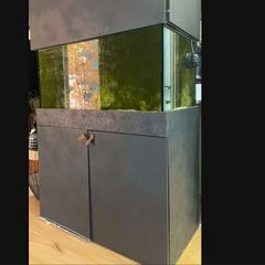 中古 オーバーフロー ガラス水槽 濾過水槽 90×45×47 セ...