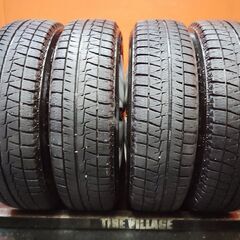 【BS BRIDGESTONE ICEPARTNER2 165/70R14】スタッドレス【トヨタ ヴィッツ 純正ホイール 14インチ 5J4HPCD100】21年製　(KTM448)の画像