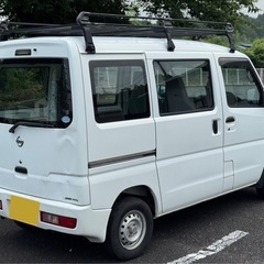 車検2年付！日産 NV100 クリッパーバン 軽バン ミニキャブバン キャリア付の画像