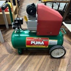 958 藤原産業 エアーコンプレッサー PUMA 30Lタンク ...