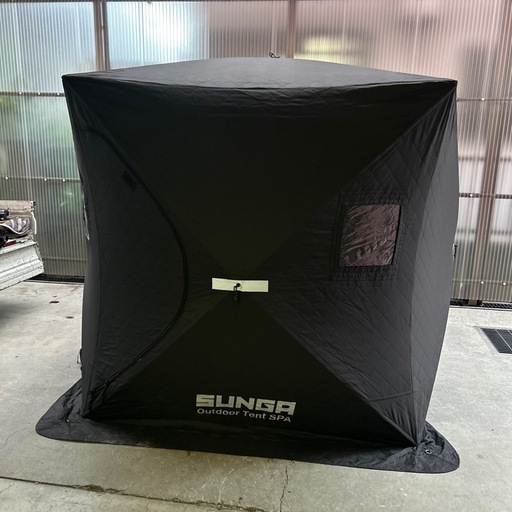 ￥16000/06 SUNGA Hoyryシリーズ サウナテント(ブラック)