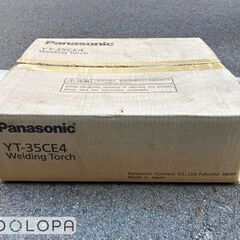 【未使用品】 Panasonic パナソニック 半自動溶接機 YD-350 KR2、ガス調整器 YX-25 AD1、溶接用トーチ YT-35 CE4の画像