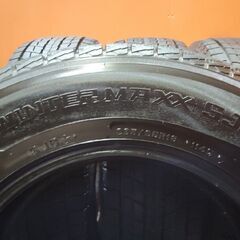 DUNLOP WINTER MAXX SJ8+ 265/65R18 18インチ スタッドレス 4本 22年製 バリ溝 ランクル250/ランクル300 レクサスLX等　(KTO434)の画像