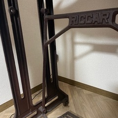 価格相談可【リメイク家具】RICCAR足踏みミシン台テーブルの画像