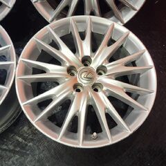 レクサス GS バージョンL 純正ホイール 18インチ 4本 8J5HPCD114.3+45 空気圧センサー付 ハイグロス クラウン/カムリ流用可　(VHM319)の画像