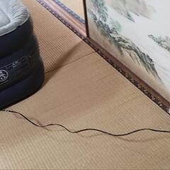 ① IDOO 電動ポンプ内蔵  (空気入り抜き電動)  エアーベッド シングル 美品 の画像