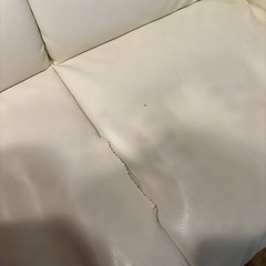 ソファ白の画像