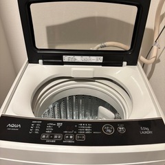 2019年製　アクア　AQUA　全自動洗濯機　AQW-G50GJの画像