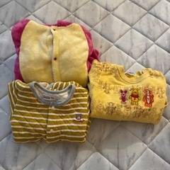SALE ベビー服 長袖カバーオール9点 70サイズの画像