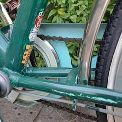 自転車【パンク】24インチの画像