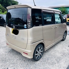 🅾️‼️ NISSAN ROOX HIGHWAY STAR 2010|ゴールド色⭕️ナビ／テレビ⭕️パワースライドドア⭕️保証付⭕️車検残ってます⭕️乗って帰り可能です⭕️ETCの画像