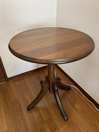 希少 四国工芸 森のサーカス 丸テーブル OR-1215 四国工芸 森のサーカス ラウンドテーブル OR-1215 引き取り希望