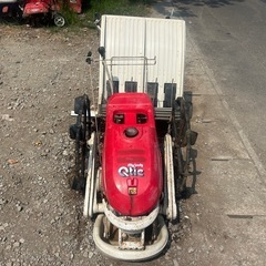 三菱　田植機 歩行型　2条　ガソリン　マイレディーキュート 歩行型田植機 自動水平　水田　土付き苗　田植機 植え付け  宮崎 動画ありの画像