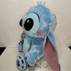 【新品】ディズニー　スティッチ　FukuFuku　超超BIGぬいぐるみ 626　タグ付きの画像