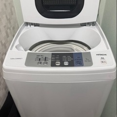洗濯機 単身用 1人暮らし 5kg 2018年製の画像