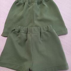 ◆値引対応可◆半ズボン100の2枚セット　所沢文化幼稚園の画像