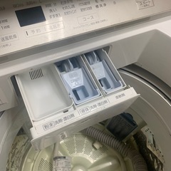 Panasonic NA-FA80H7 全自動電気洗濯機　2019年製の画像