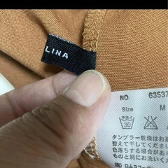 ⑤ブラウン キュロットパンツ Mサイズの画像