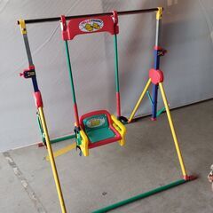 YAMAOKA 子供用 ブランコ 鉄棒 てつぼう 折りたたみ /...