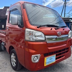 走行96000キロ H28年式 ダイハツ ハイゼットトラック エクストラ★総額33万円★車検付き キーレス パワーウィンドウ 機関良好 エアコン パワステ 軽トラなのに装備良い♪修復歴なし 最安値出品！の画像