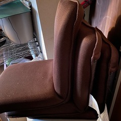 角度付けれる可愛い座椅子3個セットの画像