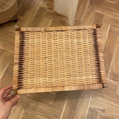 ラタン収納箱の画像