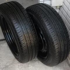 ロードクルーザー SPORTS スチールホイールホイール 2本セット165/65R14の画像