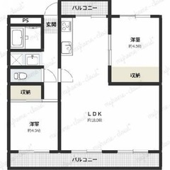 【仲介手数料0敷金0礼金0】66.46平米2LDK生活施設が充実　武蔵浦和駅、南浦和駅 - 不動産