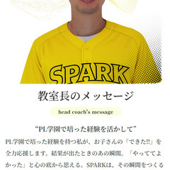 元プロ野球選手・甲子園出場者などが教える野球教室｜野球教室のSPARK｜此花区／西淀川区の画像