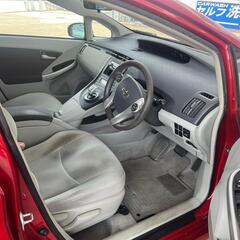 プリウス30 赤　平成23年　10万キロ台　早い者勝ちの画像