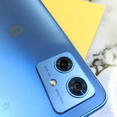 【美品】Motorola moto g64y 5G シルバーブルー 128GBの画像