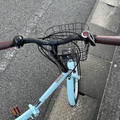 美品　折りたたみ自転車 6段変速　　の画像