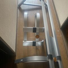 アルミ製 サイドバンパー 左右セット（2段・巻き込み防止タイプ）の画像