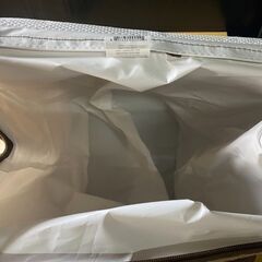 S863/コストコ サスティナブル ジュート クーラーバッグ (60L, 45L, ポケットバッグ)　保冷パック　食料品の買い物、旅行、アウトドアの画像