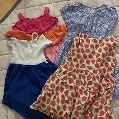 子供服 夏服 女の子服18点 110~120サイズの画像
