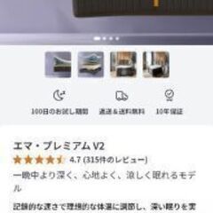 SUMMER SALE！全道送料無料！エマ・スリープ エマ・プレミアム V2 シングルの画像