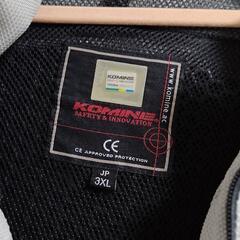 炎天下ライダーの必須品、KOMINEメッシュジャケットの画像