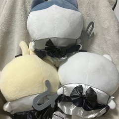 【新品】まじかるちいかわ ぬいぐるみ 悪いバージョン 3人セット の画像