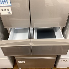 【安心の6ヶ月保証】MITSUBISHI の6ドア冷蔵庫の画像