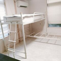 ロフト/バンクーベッド　(シングルベッド２セット有別売)の画像