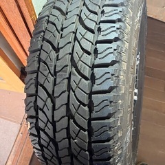 Weds MUD VANCE 01　ウェッズ マッド ヴァンス 16インチ 6穴 8J+5 p.c.d.139.7　4本 ヨコハマ ジオランダー A/T-S 275/70/16 ランクル パジェロ プラド  の画像