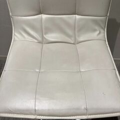 【値下げ✨】昇降・回転ハイチェア　カウンターチェア　背もたれ付きの画像