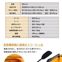 2分割カヤック
の画像