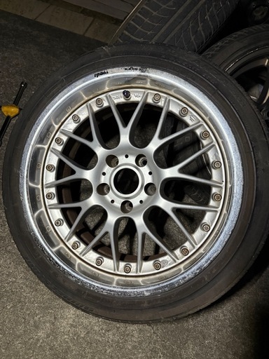 weds 17インチ　8.5j？　2本セット　メッシュ　ホイール　アルミ