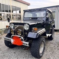 三菱ジープ　ディーゼル　車検付