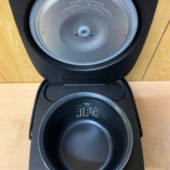 【動作確認済】山善 炊飯器 YJC-300(B) 3合炊き ブラックの画像