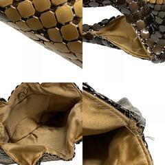 ボッテガヴェネタ BOTTEGAVENETA ハンドバッグ ビジュー イントレチャート ブラウンの画像