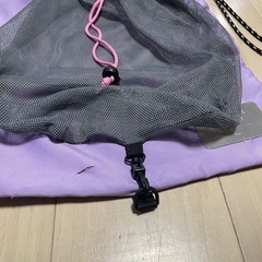 スポーツバックパック　ボール入れ付きナップサックの画像