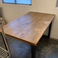 LOWYA アイアン デスク / ダイニングテーブル